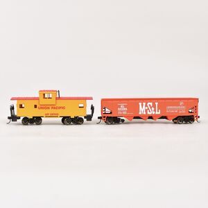 BACHMANN HO UNION PACIFIC UP 25743 EXTENDED VISION CABOOSE CARGO MSL PARTS